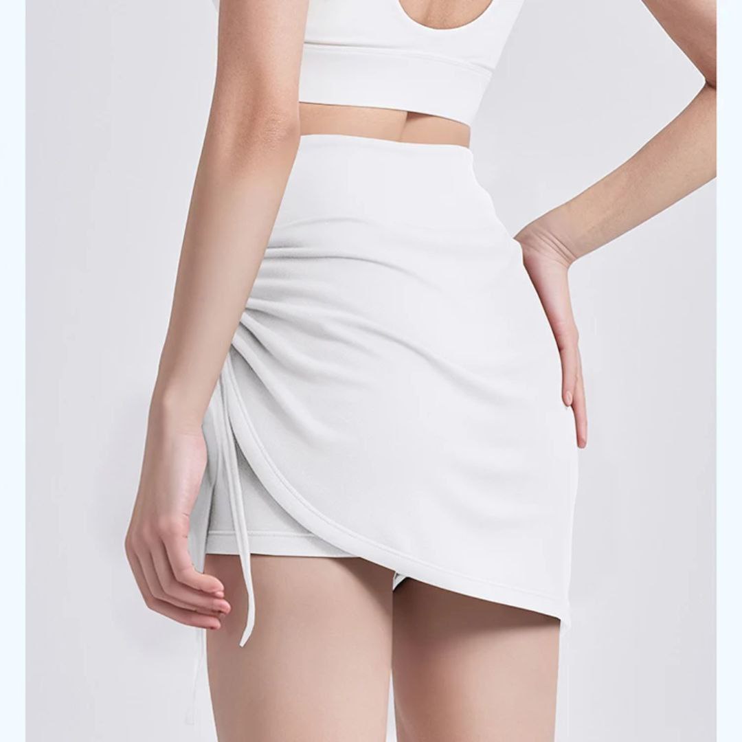 دامن بغل گتدار دار وارداتی new2025  پارچه اسپانتکس   کار وارداتی   4 رنگ  سایز L,XL,XXL    #دامن